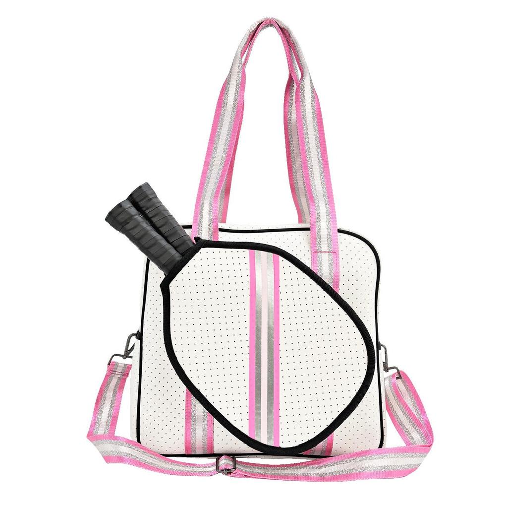 2025 Portable Sports Bag for Badminton, Tennis & Pickleball - Fits 2 Rackets, Handheld, Large-Capacity, Down Cotton