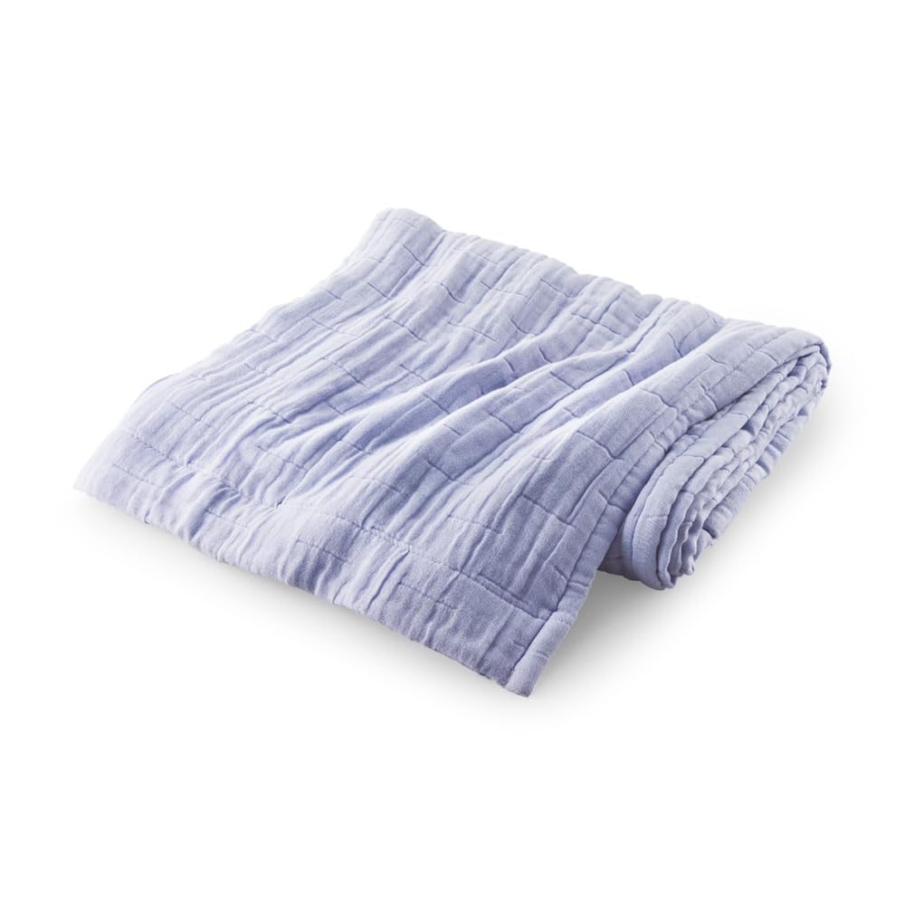 

ZEPPIN Hug Air 2 Gauze Small Lavender 8-Layer Blanket, (Single),