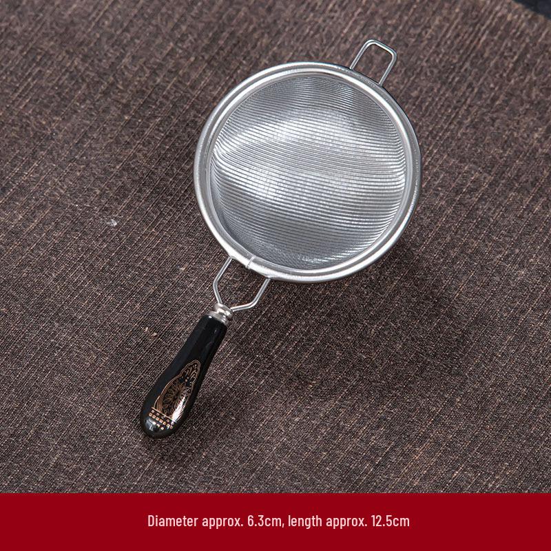 Stainless Steel Tea Infuser & Strainer Mesh Funnel Separator