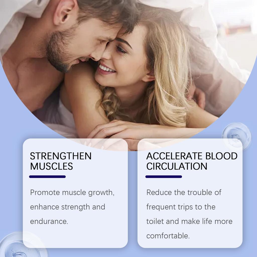 Men's Body Care Serum, Strength, Rejuvenate Mild Ingredients Daily Care 30ml