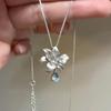 Agile Compact Versatile Personalized Lily Flower Pendant Necklace
