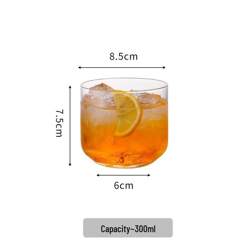 WZ Japanese Style Versatile Glassware Oval Sake Cup