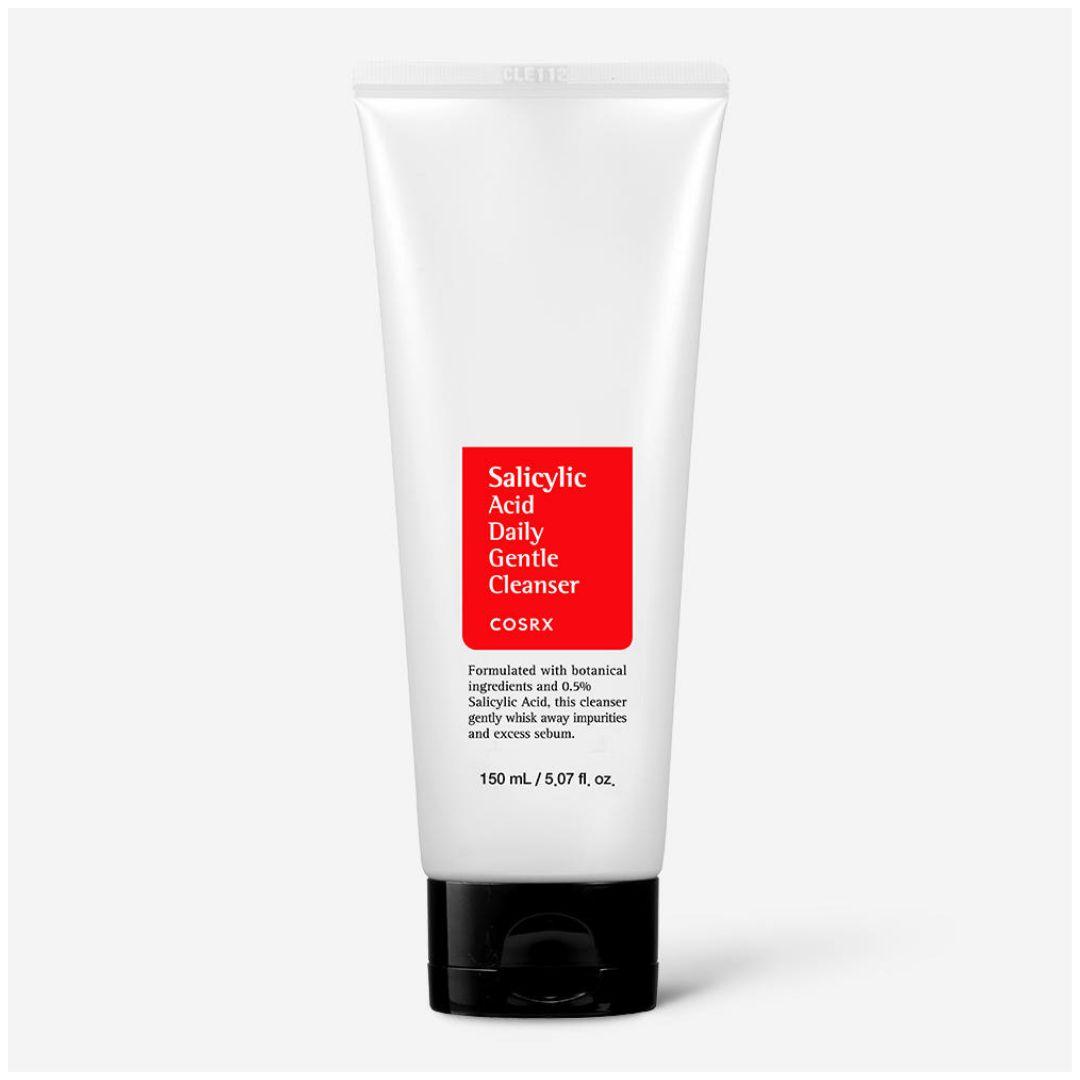 COSRX Salicylic Acid Daily Gentle Cleanser Deep Pore Acne Face Wash 150ml 1 Pack (150ml)