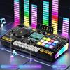 Estação de Mixagem DJ Educacional Infantil Brinquedo Interativo com Placas de Som, Gravação de Voz e Criação de Batidas