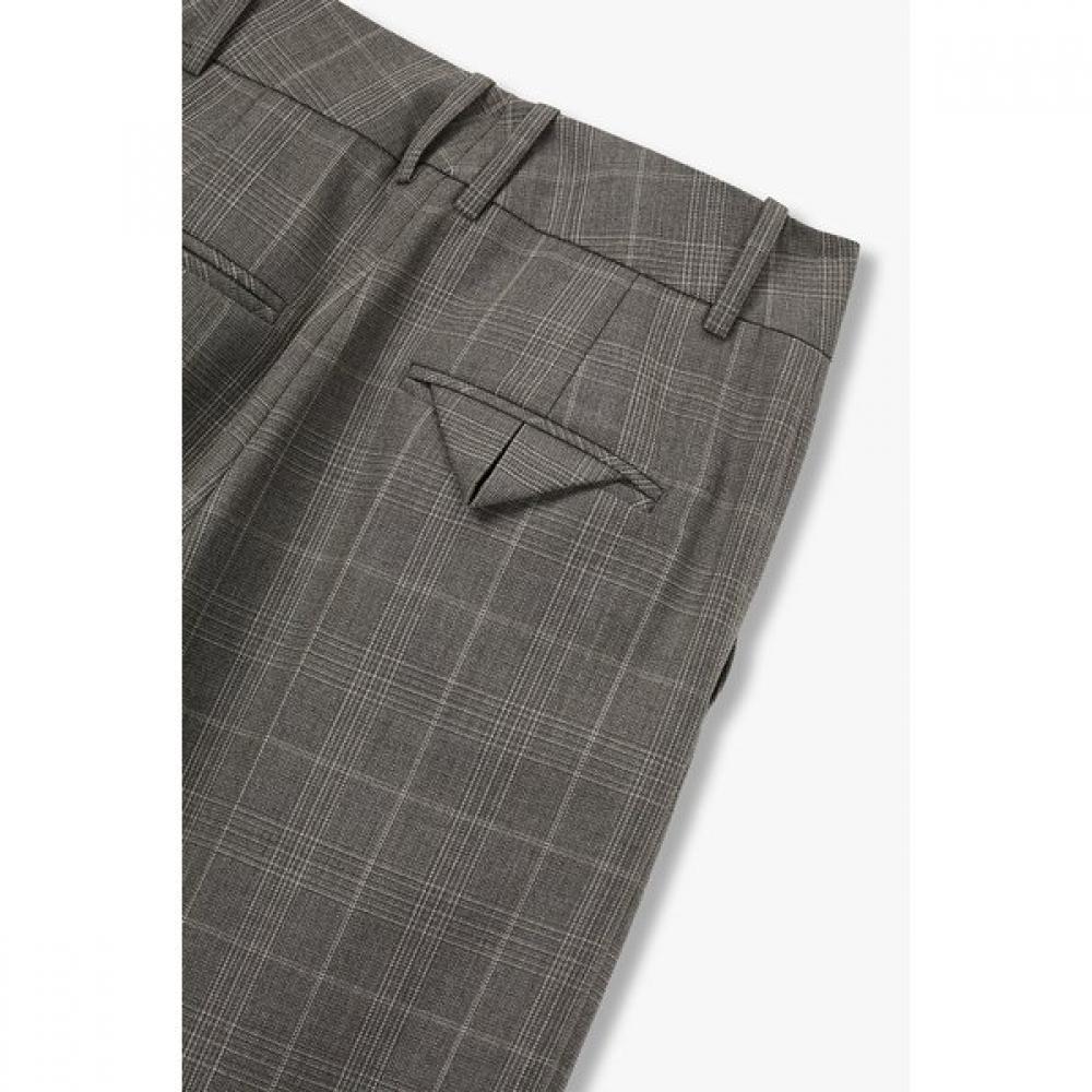 Vov Classic Check Two Tuck Pants 7116130202