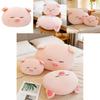 Plush Pig Head Pillow With Pp Cotton Filling For Lounge And Car Comfort