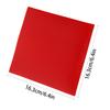 Table Tennis Rubber Ping Pong Rubber Rackets Sports(red)