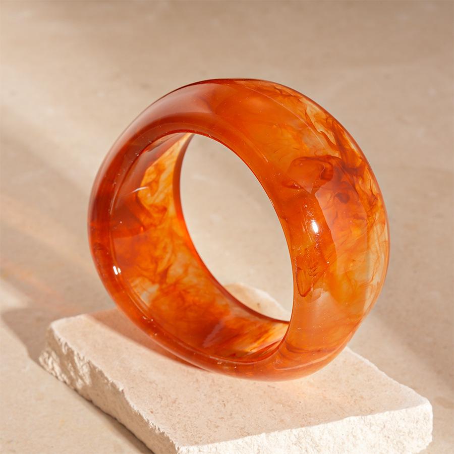 Colorful Geometric Acrylic Bracelet: Trendy, Unique, and Personalized Design