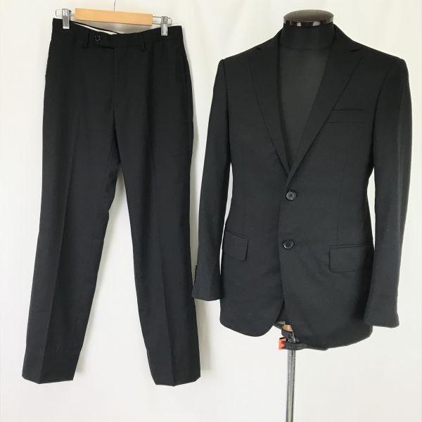 

Комплект костюма United Arrows Green Label Relaxing Весна/Лето Пиджак 42 Брюки 72 Черный в теневую полоску(ИСПОЛЬЗОВАЛ)