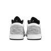 Jordan Air Jordan 1 Abrasion Resistant Abrasion Resistant Low Top Vintage Basketball Shoes Unisex Gray White 553558-081(Team1626-)