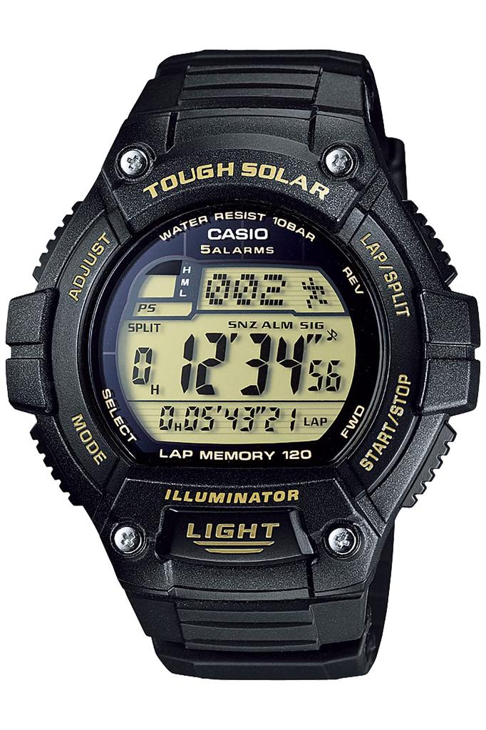 Klokke Casio Collection Black [Casio] W-S220-9AJH Herre