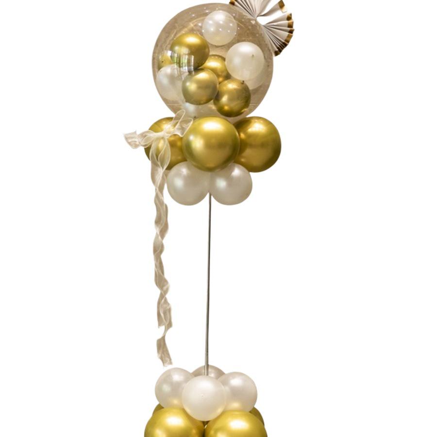 Balloon Arch Pillar for Event Atmosphere Decoration In Shopping Mall Entrances