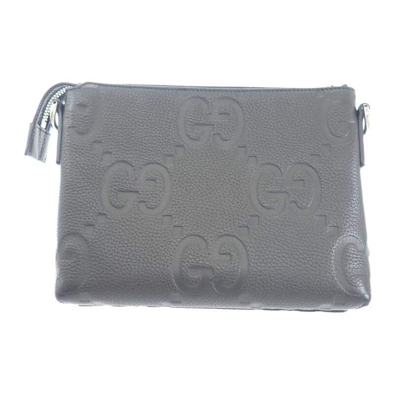 Gucci 761747_AABY7_1000 Shoulder Bag Black Leather Mens