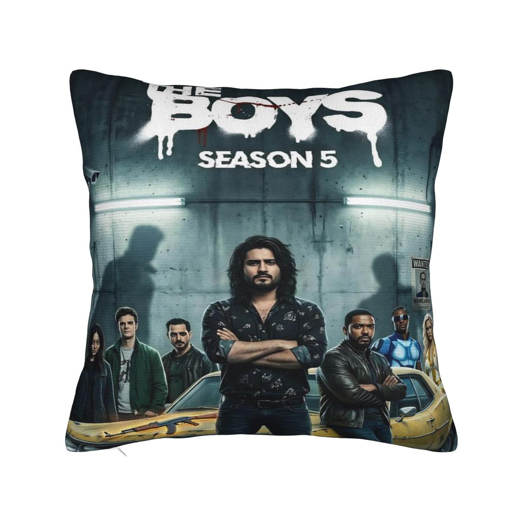Decorative Pillowcase The BBoys TV Series Merch Car Throw Pillow Case Cover Square Multi Size