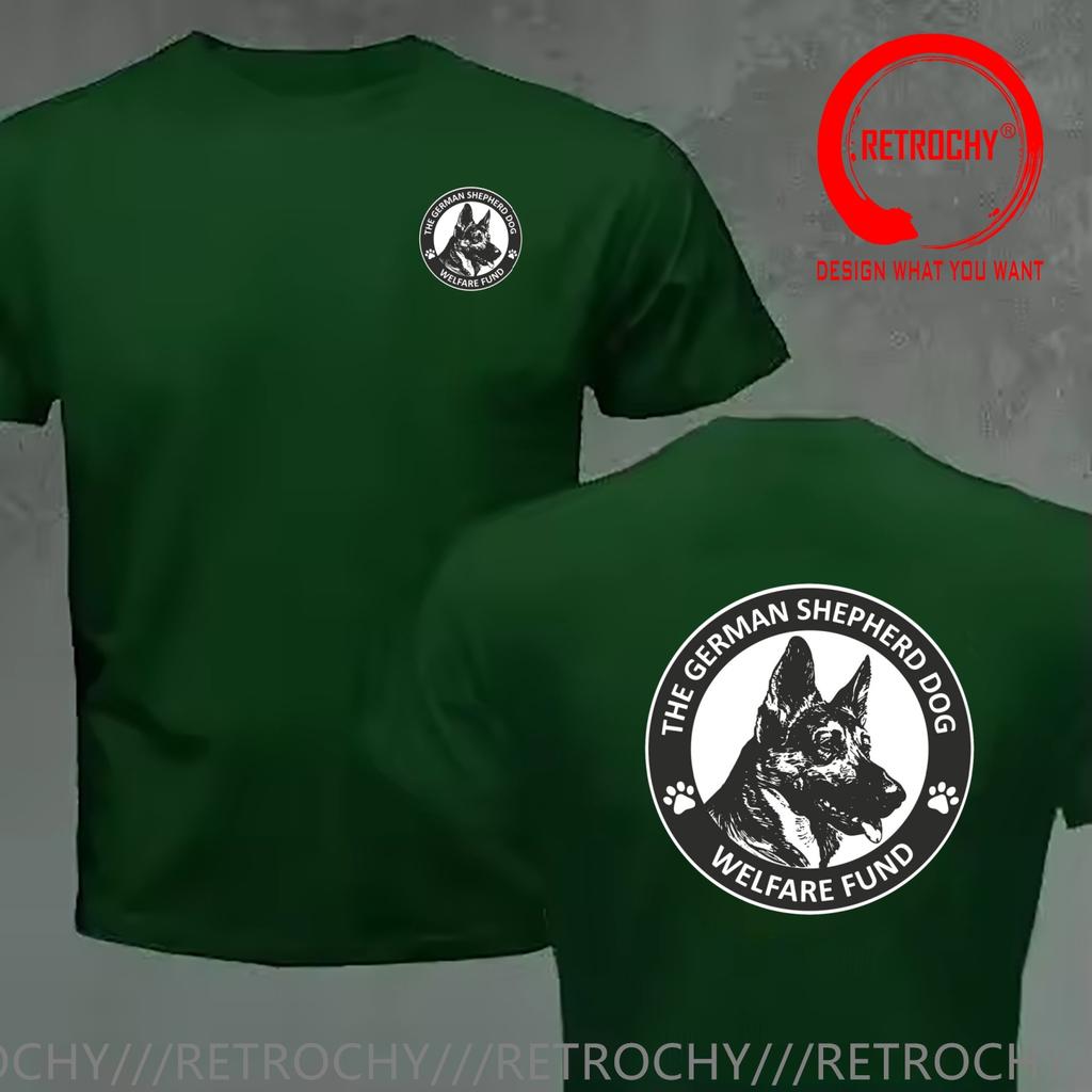 Funny Design K9 K9 Gerunisex Shepherd Shirt Unisex Fashion Trendy Casual Clothing Stylish Tops Tee Shirt Leisure Tshirt Unisexs