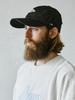 Akau Oversized Work Denim Ball Cap (Black)