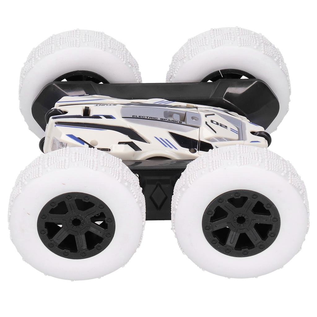 2.4G DoubleSided Remote Control Drift Car 360 Degree Rotating RC Stunt Car Toy for Child(Blue )
