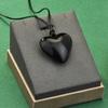 Silver Premium Heart Pendant Necklace Stylish Long Chain Accessory For Fashion Lovers