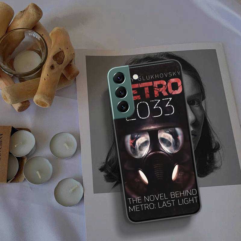 Metro 2033 Phone For Samsung S25 Edge Galaxy S22 Ultra S21 S10 S9 Plus S20 S23 S24 FE Case S10E Cover Silicone Soft Coque Fundas