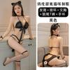 Sexy Lingerie Sexy Bunny Hot Uniform Catwoman Crotch Passion Seduction Suit