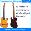 IRIN 39 Inch Folk Electric Guitar 22 Fret 6 Strings Smart Bluetooth Full Single Board Silent Electric Acoustic Wood Guitarra