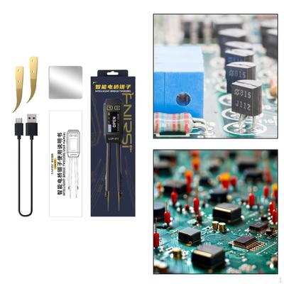 Digital Tweezer Tester, Mini Smart ,Intelligent Handheld Multimeter Meter for