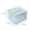 AEE2-Desktop Living Room Multifunctional Tissue Box Desktop Paper Box Storage Box Mobile Phone Rack Bathroom Box
