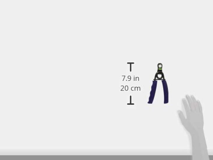 Hand Grip CRASH Grip Strengthening Training 60kg Genuine La-VIE 50kg/60kg 3B-4176 [Manufacturer's Product]
