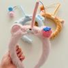 Wacky Cat Fishing Plush Headband Hair Accessories Girls Cartoon Hairband  Wash Face