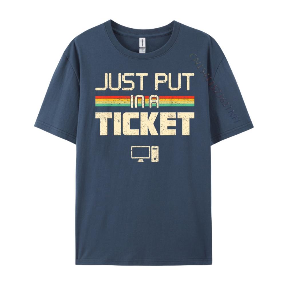 

Просто створіть заявку Веселий комп ютерний довідковий центр ІТ-технік Чоловічі сорочки Графічна футболка Чоловіча кастомна футболка Повсякденна 4XL