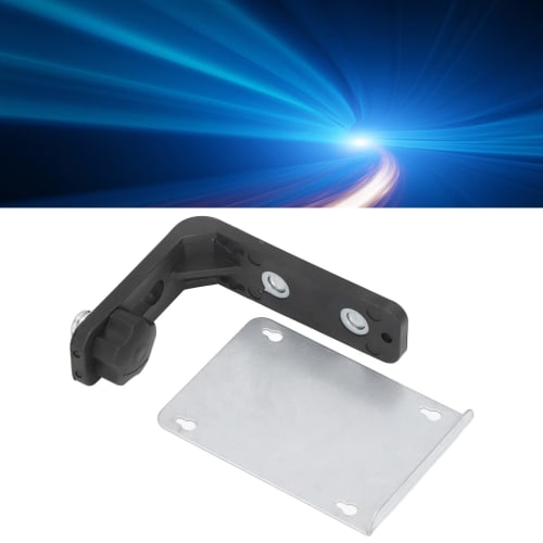 Magnetic Level Marker Bracket, L-Shaped Leveling Holder for Laser Markers, Laser Level Holder, Strong Magnet, Wall Mount, Vertical Positioning, 5/8" M