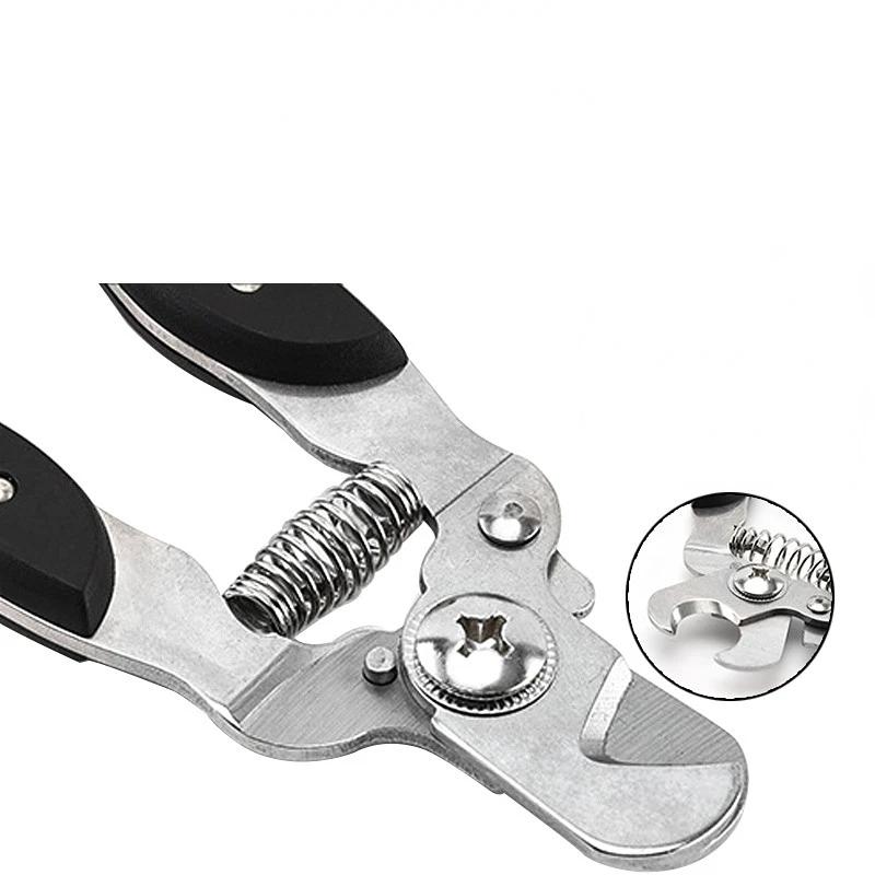 Pet Nail Clipper Stainless Steel Dog Cat Claw Nail Cutter Pet Cutting Tool Pet Supplies Professional Pet Nail Clippers Dog Cat