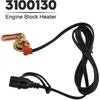 3100130 Engine Block Heater for Chevrolet for GMC 6.6L Duramax Diesel (2001-2008) Engines– 120V 1000W for Express 2500/3500, Silverado 2500/3500