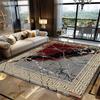 Nordic Style Large Area Rug for Living Room Abstract Decoration Carpet Luxury Bedroom Lounge Rugs Washable Sofa Coffee Table Mat