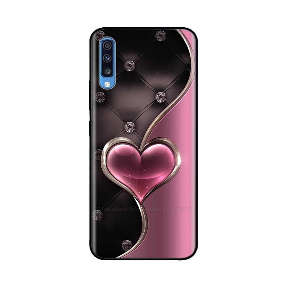 Cover For Samsung Galaxy A70 Soft Smooth Liquid Silicone Full Protection Anti Choc Bumper For Samsung A70 Case A 70 A705F Fundas