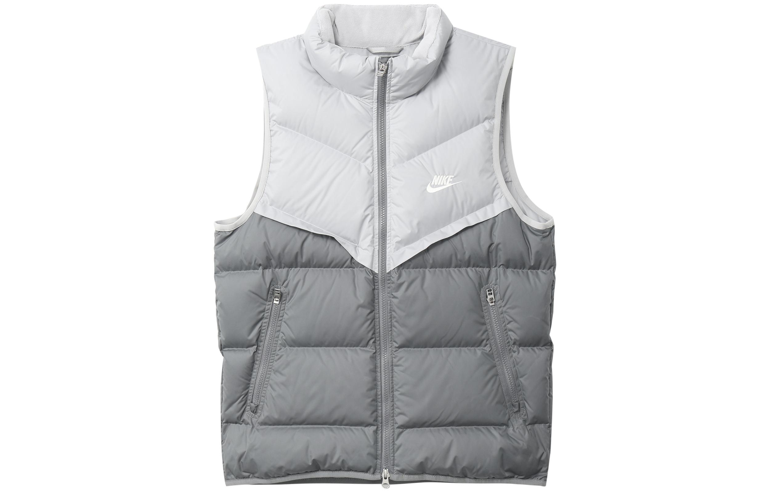 Nike WINDRUNNER Down Vest Men s Gray FB8184-077 XS