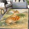 Rabbit Rug Home carpet Office Decorative Carpet For Living Room Bedroom Door Mat Floor Carpet Computer Chair Area Rug