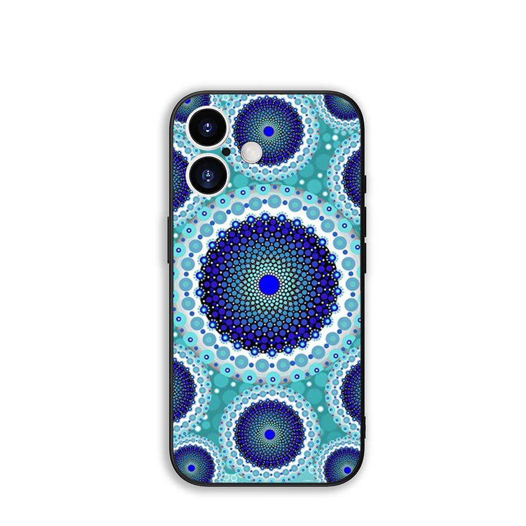 For Samsung Galaxy A07 A13 A12 A23 A50 A51 A52 A53 A70 A71 A72 A04 Note 20 9 8 10 Case Floral Paisley Flower Mandala Texture