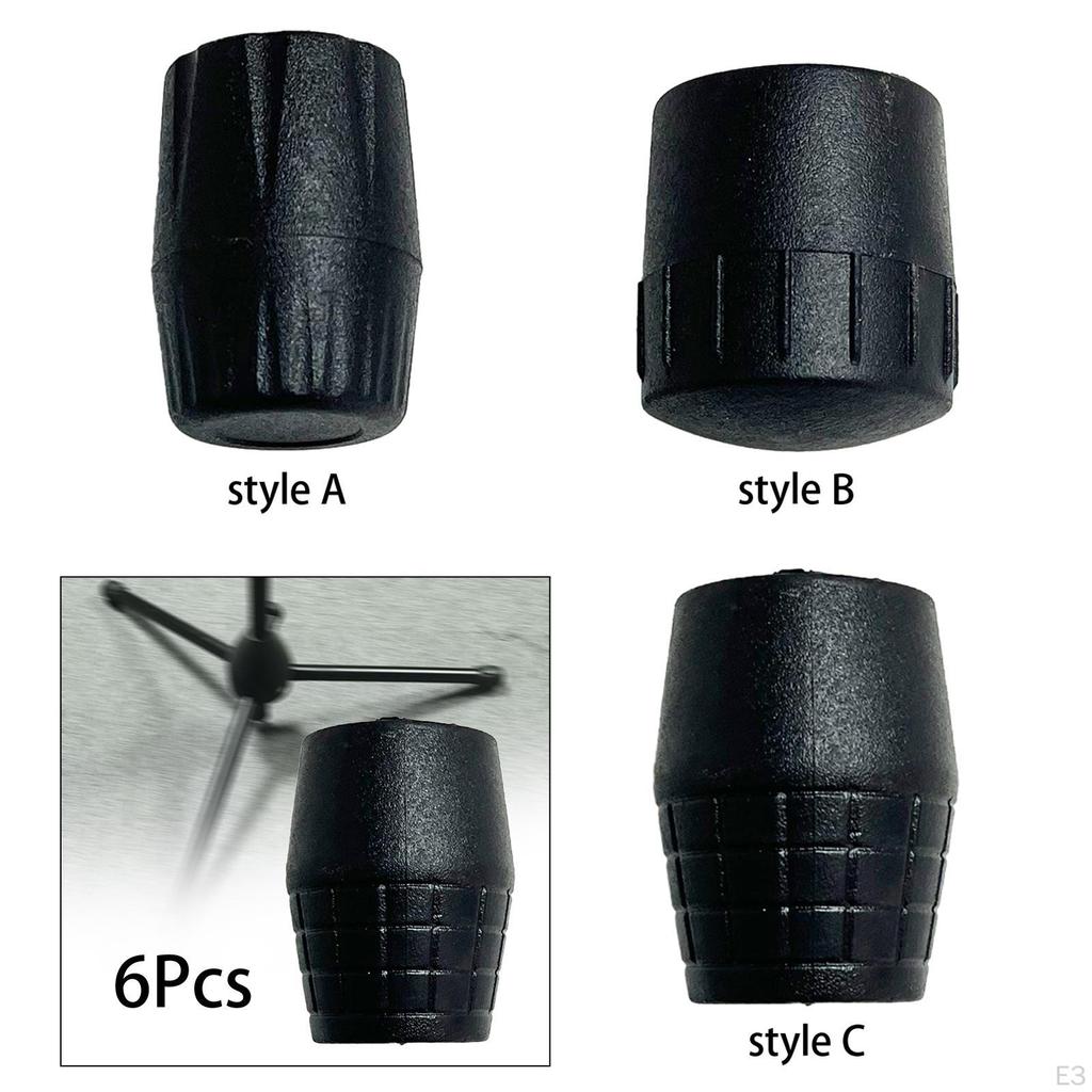 Microphone Stand Foot Pads - Set of 6
