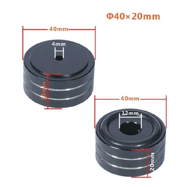 Aluminum Isolation Feet Pad Shockproof Support Foot,Shock Absorbing Pad For  Auditory Amplifiers