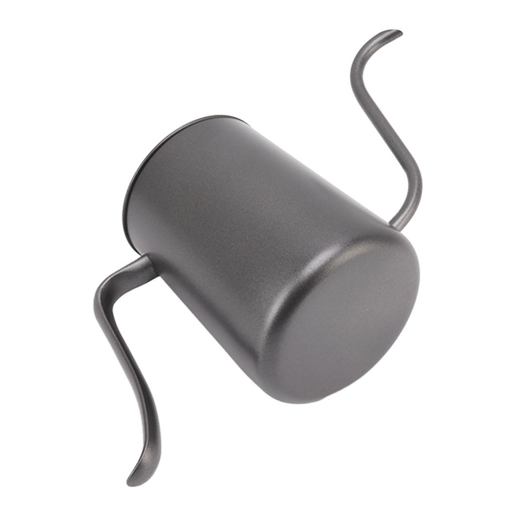 Ausguss Kaffeekanne Professionell 600ml Fassungsvermögen Edelstahl Schwanenhals Kaffeekessel für Zuhause