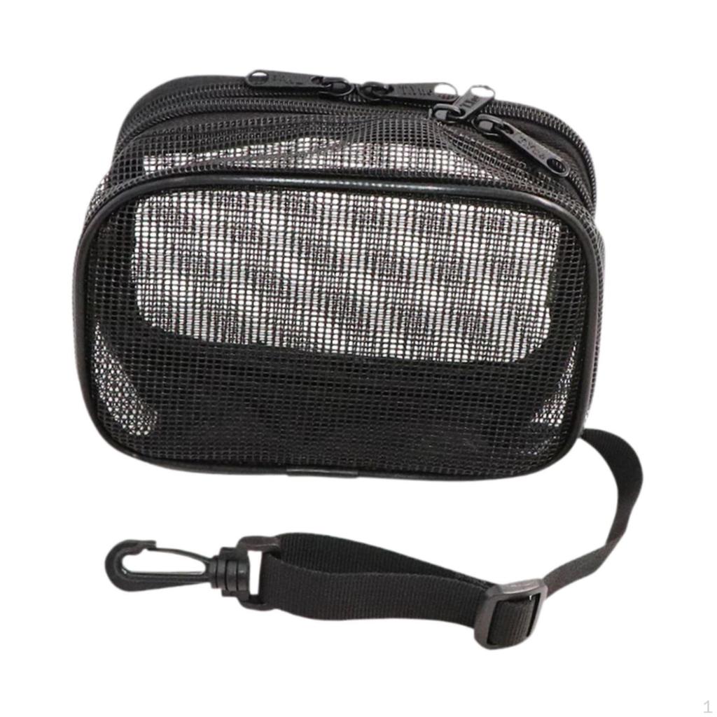 Anchor Ball Pouch, Fishing Marker Buoy Case with Zipper, Lure Storage Bag Oxford Cloth Marine