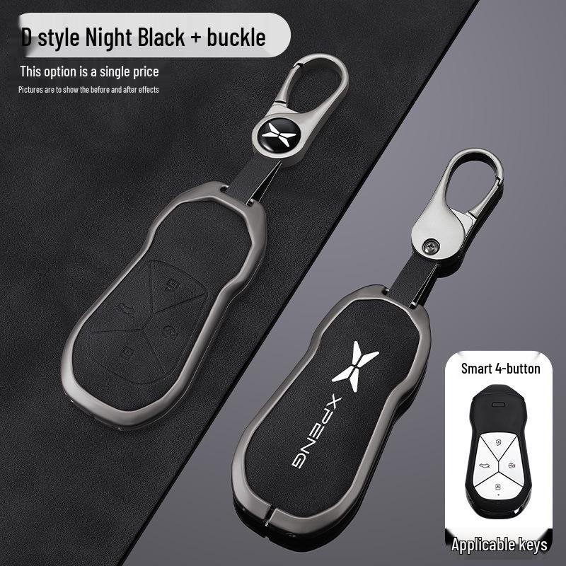 Premium Car Key Case & Chain for Xiaopeng P7, G6, P7i, P5, G3, G3i, G9 Models