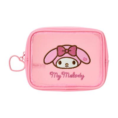 Mini Pochette Sanrio My Melody, PVC, Polyester, Acier, Porte-petits objets, 3 ans et plus, 617083