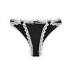 Low Rise Sexy Lace Women's Panties with Bow Patchwork Elegant Lady Briefs Comfortable And Breathable Female Underwear