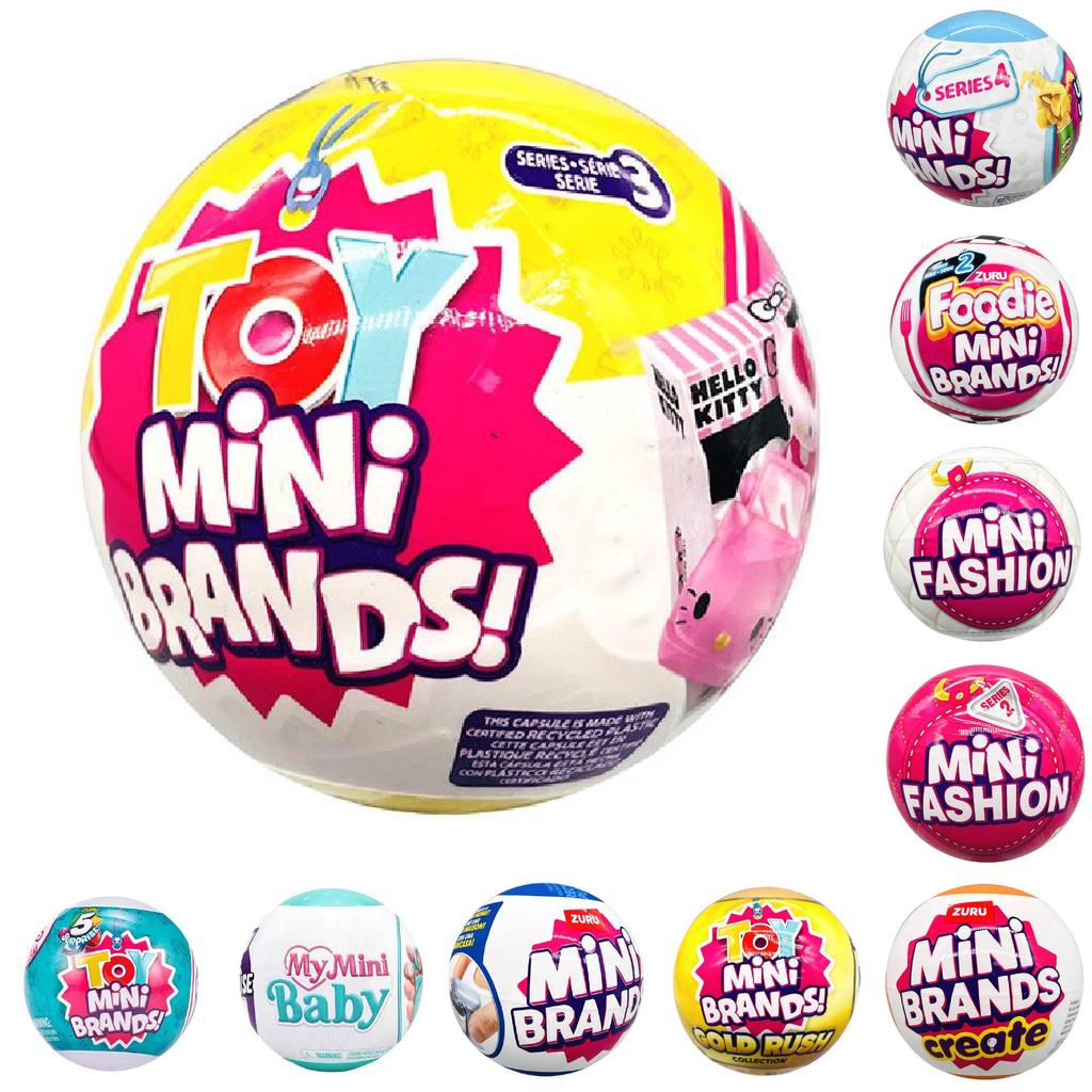 5 Surprise Mini Brands Seria 2 Mingie Opacă Jucărie din Plastic Pentru Copii Colecționari**