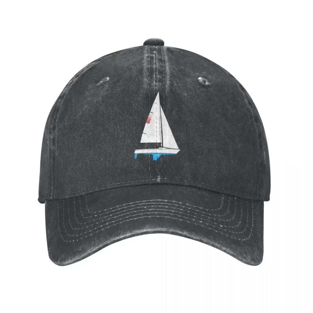 Sonar Sailboat A Baseball Cap