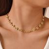 Multi Thread Stainless Steel Geometric Women's Necklace Charm Gold Plated Exquisite Necklace Waterproof Jewelry Gift Birthday
