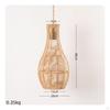 Woven Pendant Lampshade Handwoven Paper Rope Handmade for Teahouse