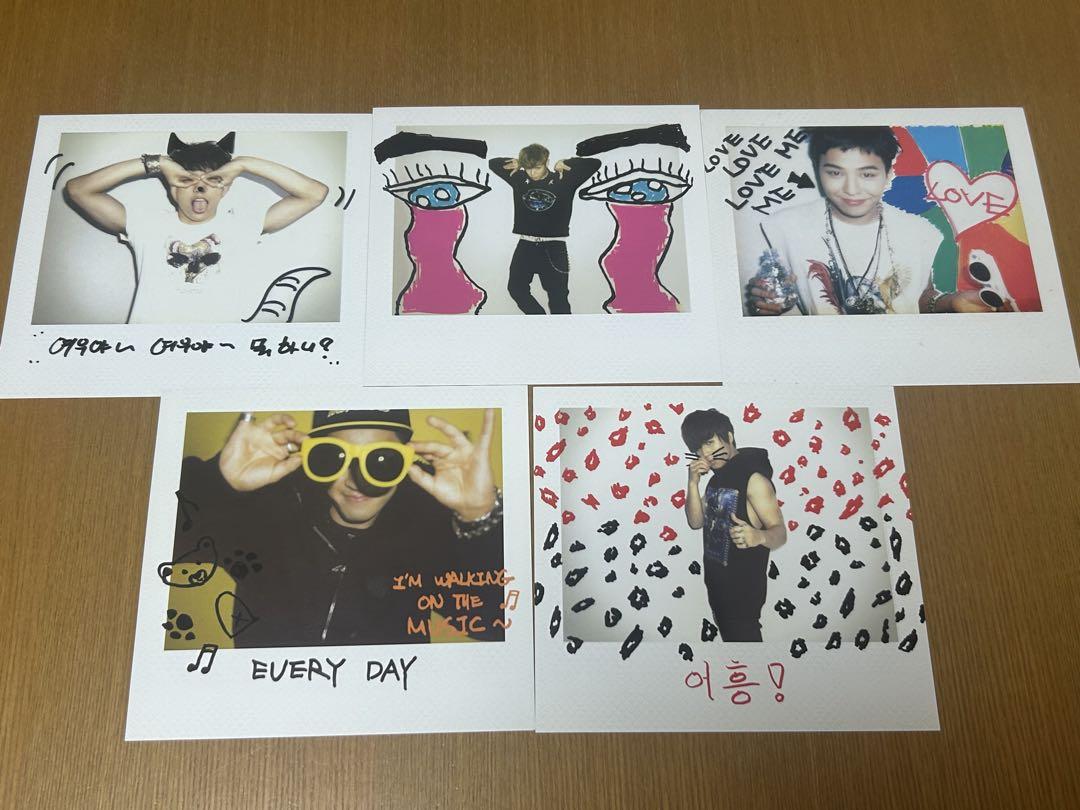 

[USED] bigbang polaroid style card